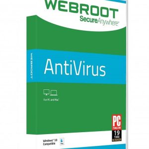 Webroot SecureAnywhere AntiVirus 1 Device 5 Year