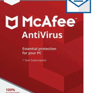 McAfee Antivirus Plus 1 Year 1 User